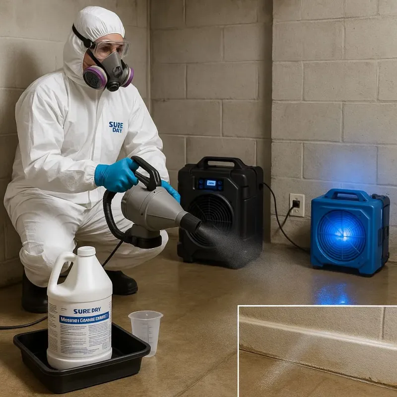 Sanitization and Odor Removal process in Chatham, IL